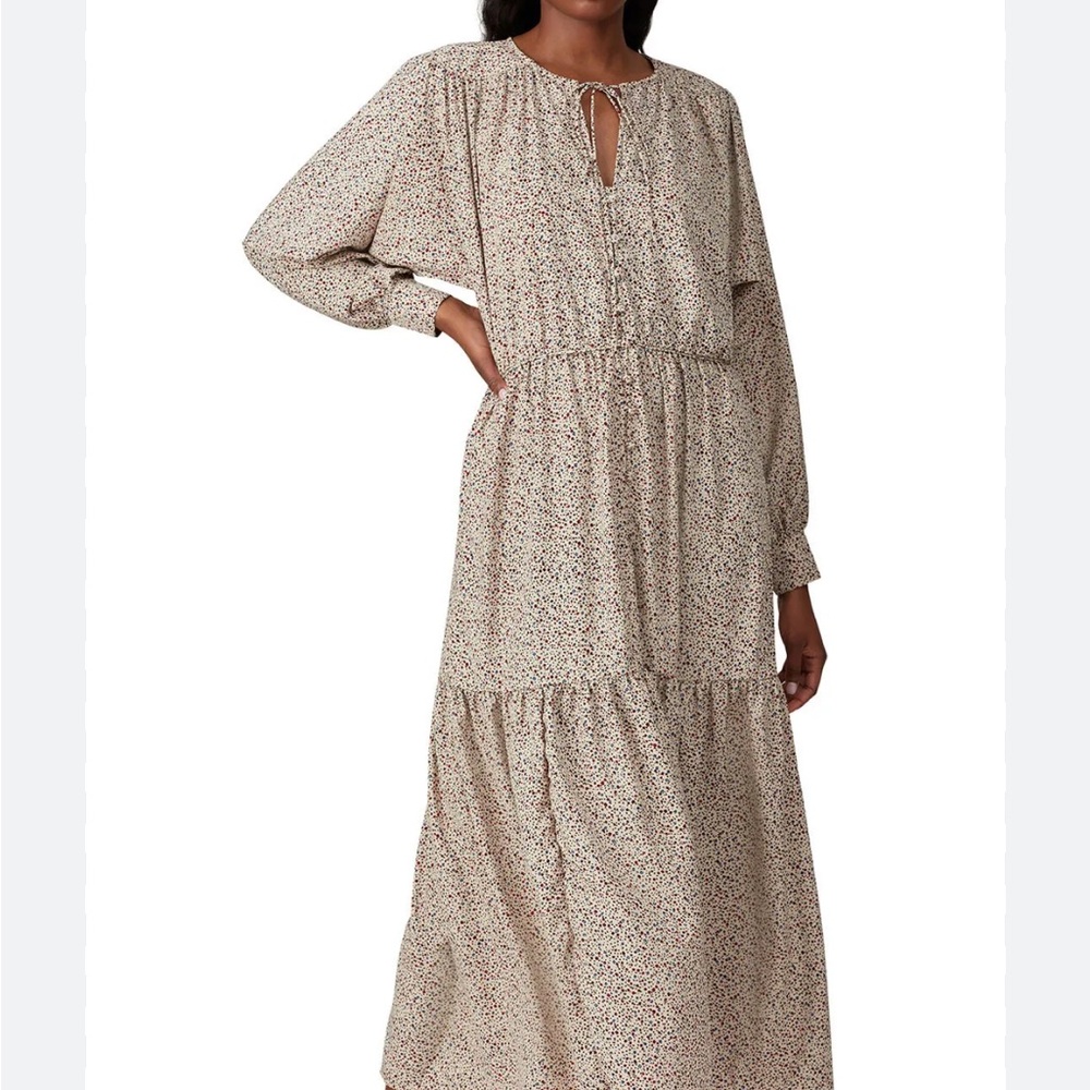 Sweet Baby Jamie Ditsy Midi Dress